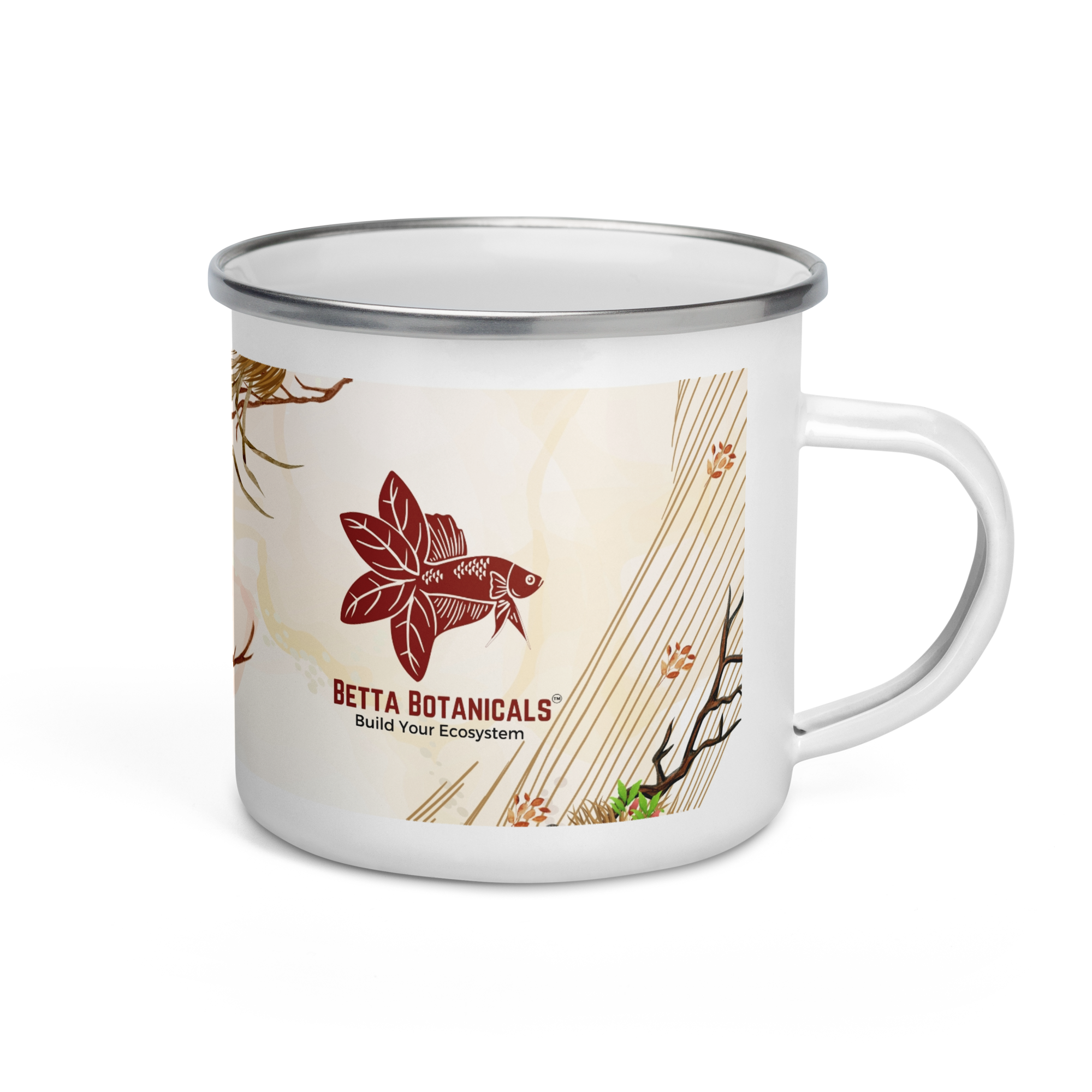 Leaf Litter Lifestyle Enamel Mug
