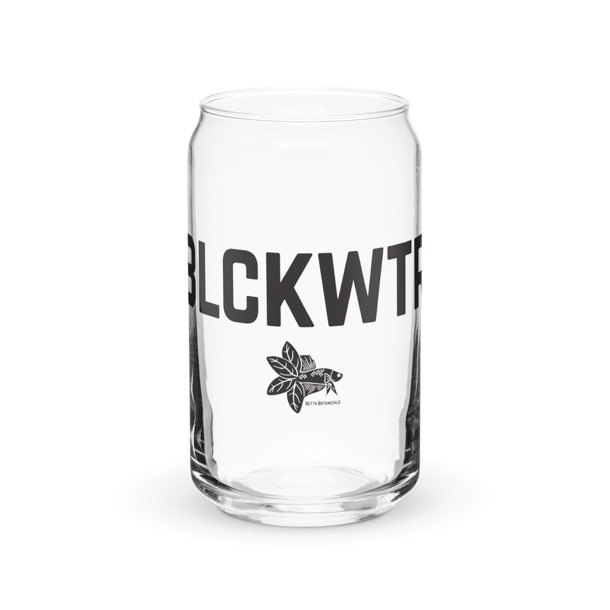 BLCKWTR Can-shaped glass