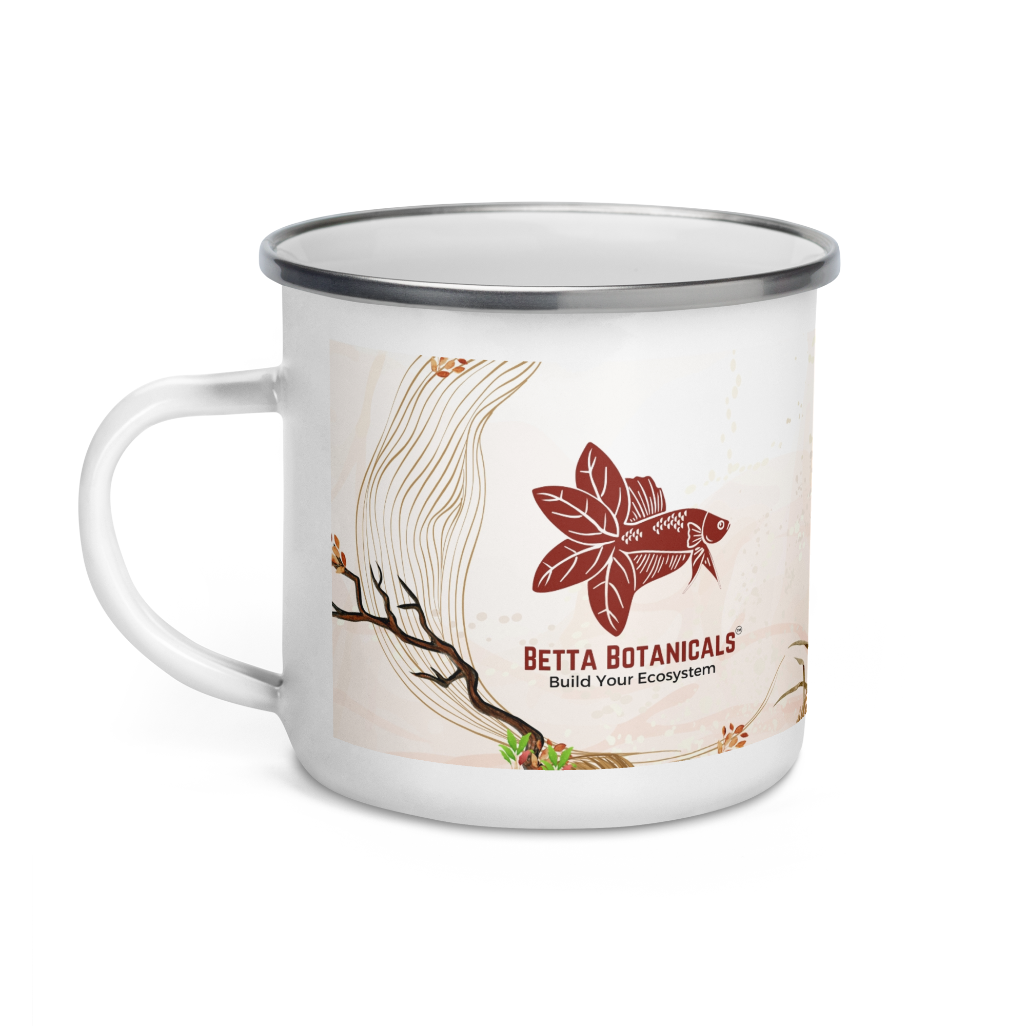 Leaf Litter Lifestyle Enamel Mug